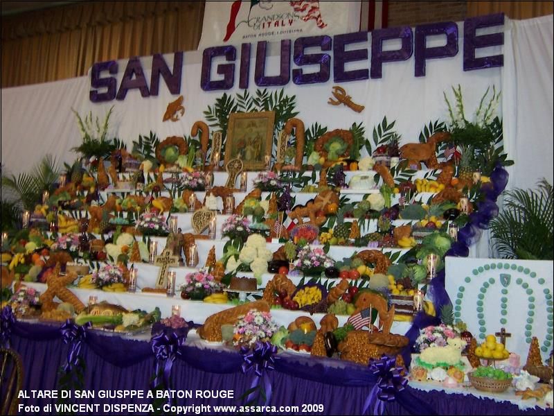 Altare di San Giusppe a Baton Rouge