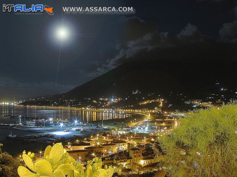 Panorama dal belvedere - notturno