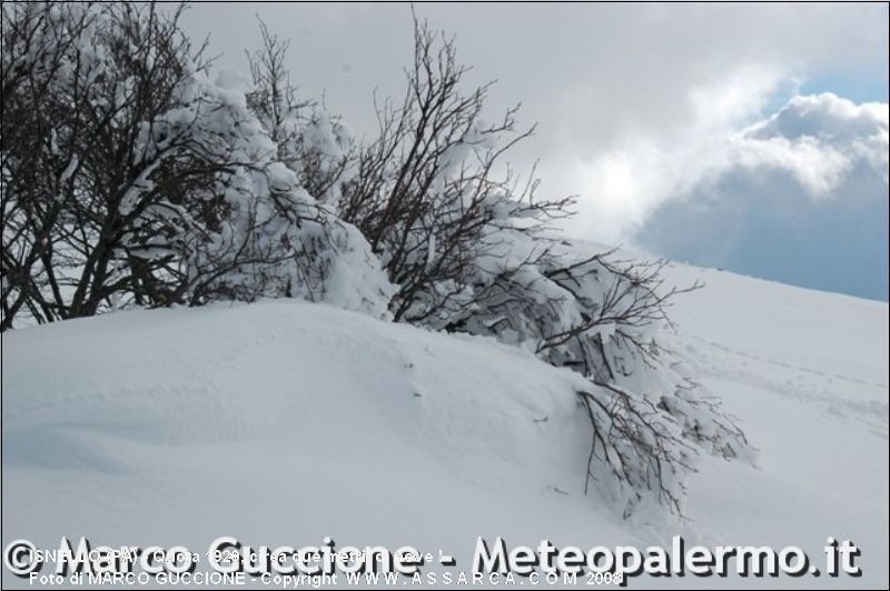 QUOTA 1920, CIRCA DUE METRI  DI NEVE !