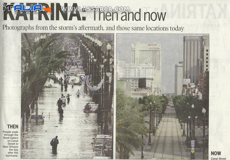 New Orleans 5 anni dopo l`Uragano Katrina