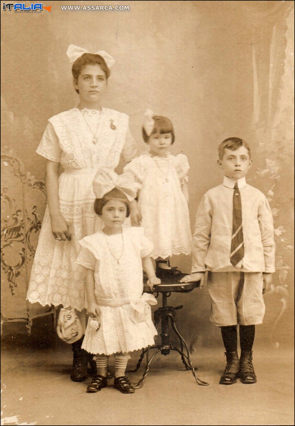 La famiglia Concialdi negli USA - Anno 1913