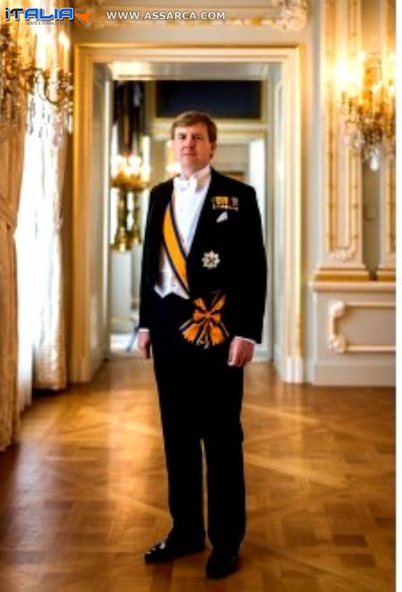 IL RE WILLEM ALEXANDER D`OLANDA