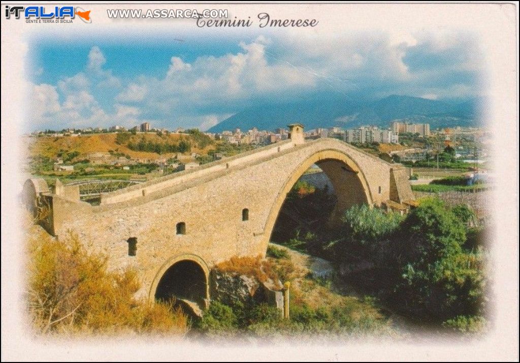 Ponte San. Leonardo  sotto l`acqua del lago