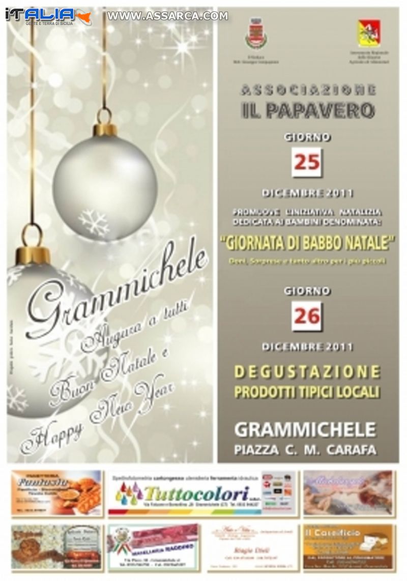 Giornata di Babbo Natale e degustazione prodotti tipici in Piazza Carlo Maria Carafa