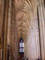 Cattedrale di Canterbury: interno, navata laterale